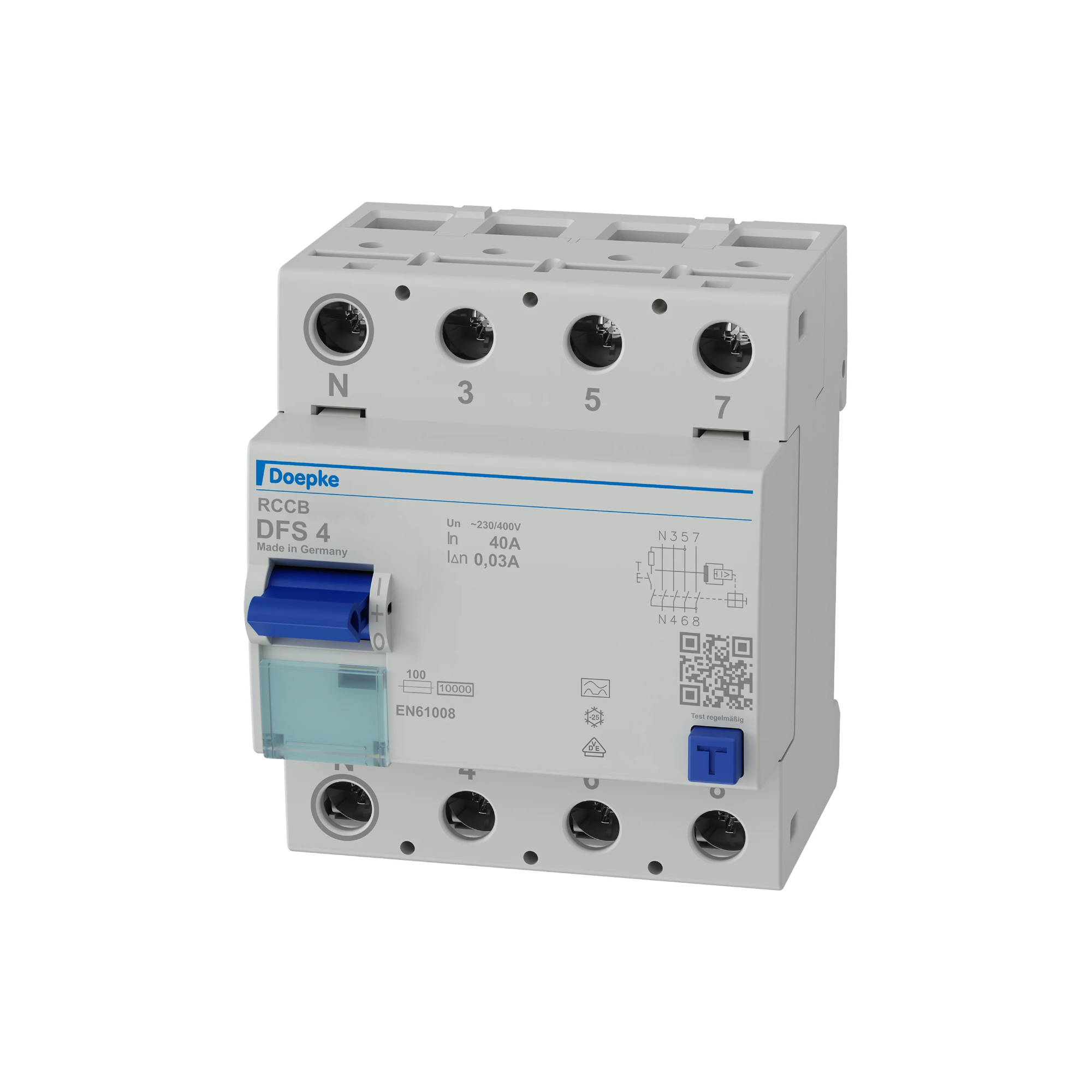DOEPKE 09134901 Proudový chránič DFS4 040-4/0,03-A DOEPKE 09134901 Proudový chránič DFS4 040-4/0,03-A